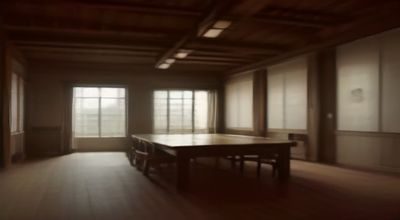 现代摄影工作室内专业灯光打亮人体轮廓，黑白影调强调形体结构，展现当代人体摄影艺术的极简美学
